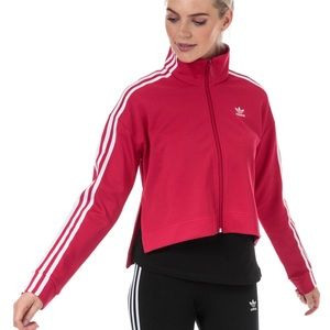 EUC ADIDAS Energy Pink Track Jacket-XL #ED4755